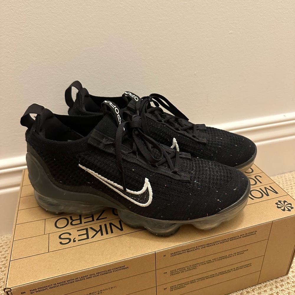 Nike Black and White Air Sneakers
